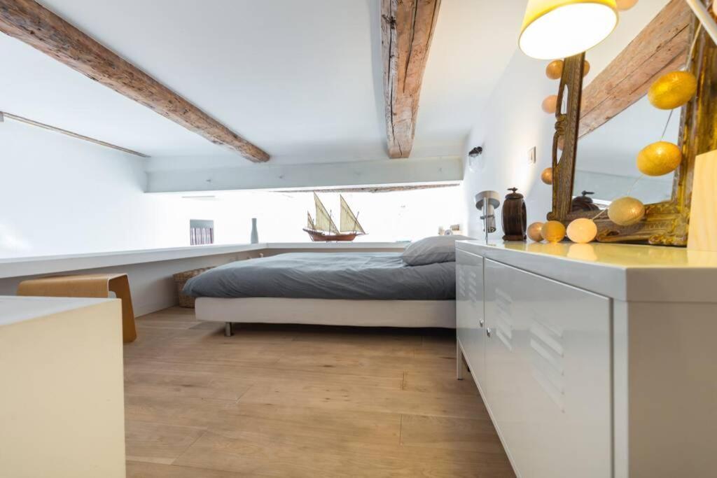 尼斯06J - Superb Duplex Loft With Ac - Sea View公寓 外观 照片