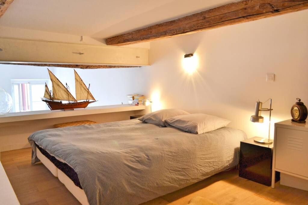 尼斯06J - Superb Duplex Loft With Ac - Sea View公寓 外观 照片