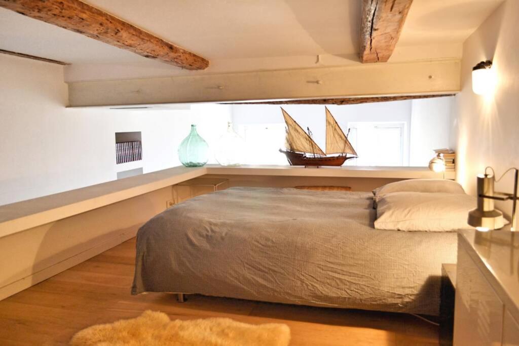 尼斯06J - Superb Duplex Loft With Ac - Sea View公寓 外观 照片