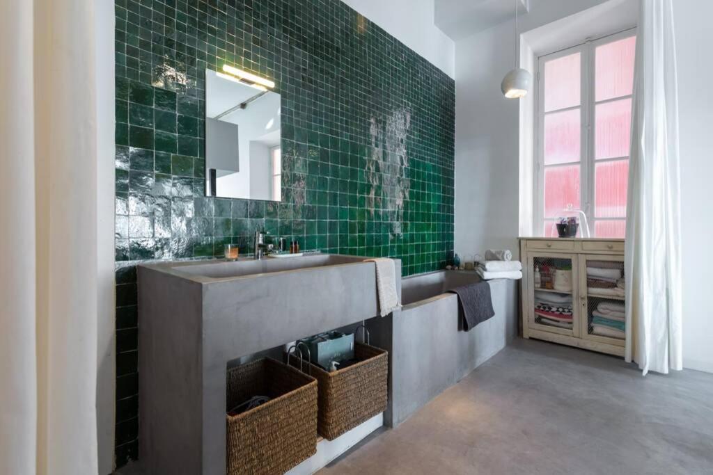 尼斯06J - Superb Duplex Loft With Ac - Sea View公寓 外观 照片