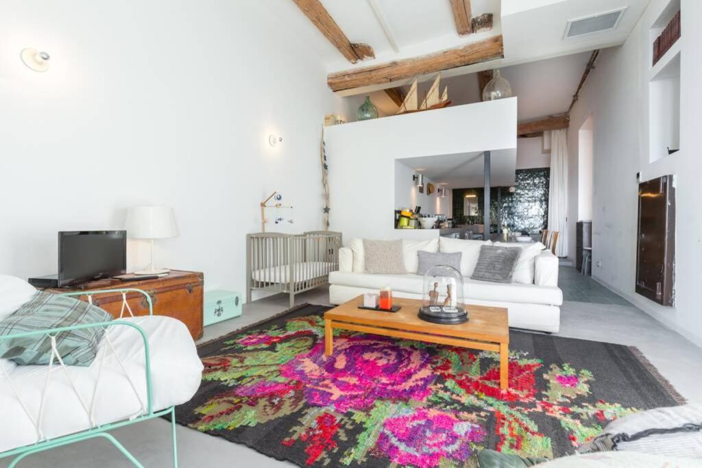 尼斯06J - Superb Duplex Loft With Ac - Sea View公寓 外观 照片