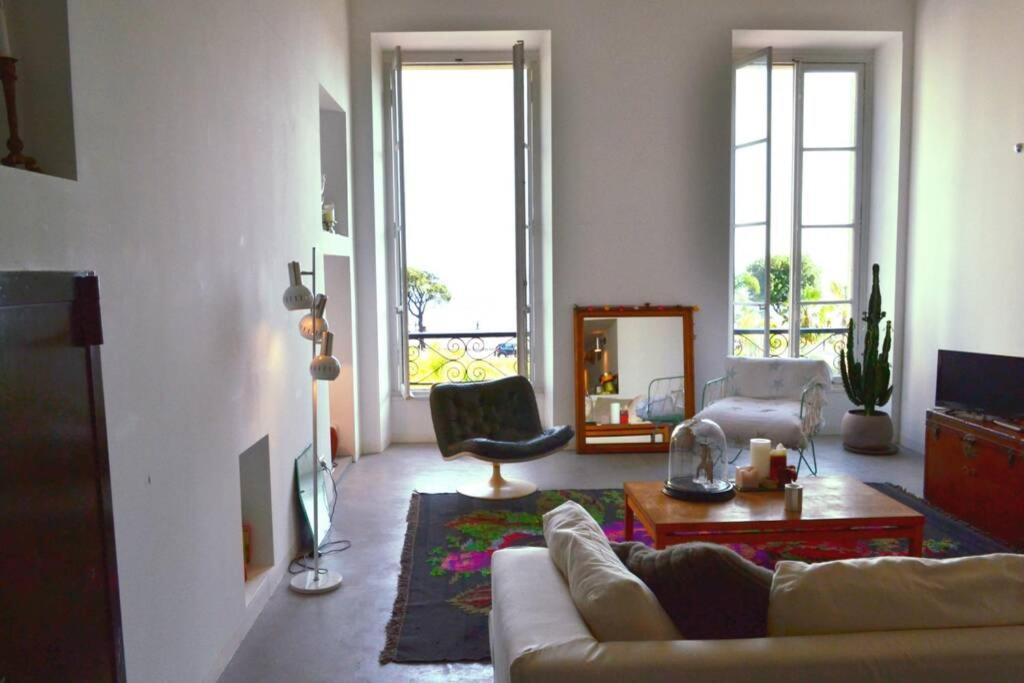 尼斯06J - Superb Duplex Loft With Ac - Sea View公寓 外观 照片