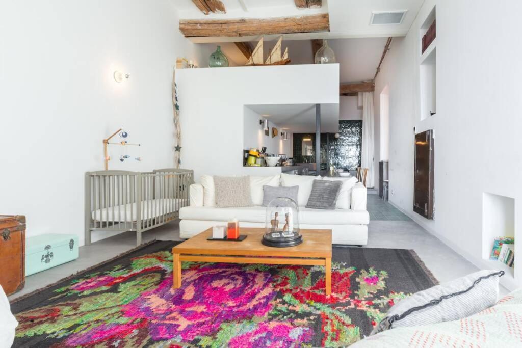 尼斯06J - Superb Duplex Loft With Ac - Sea View公寓 外观 照片