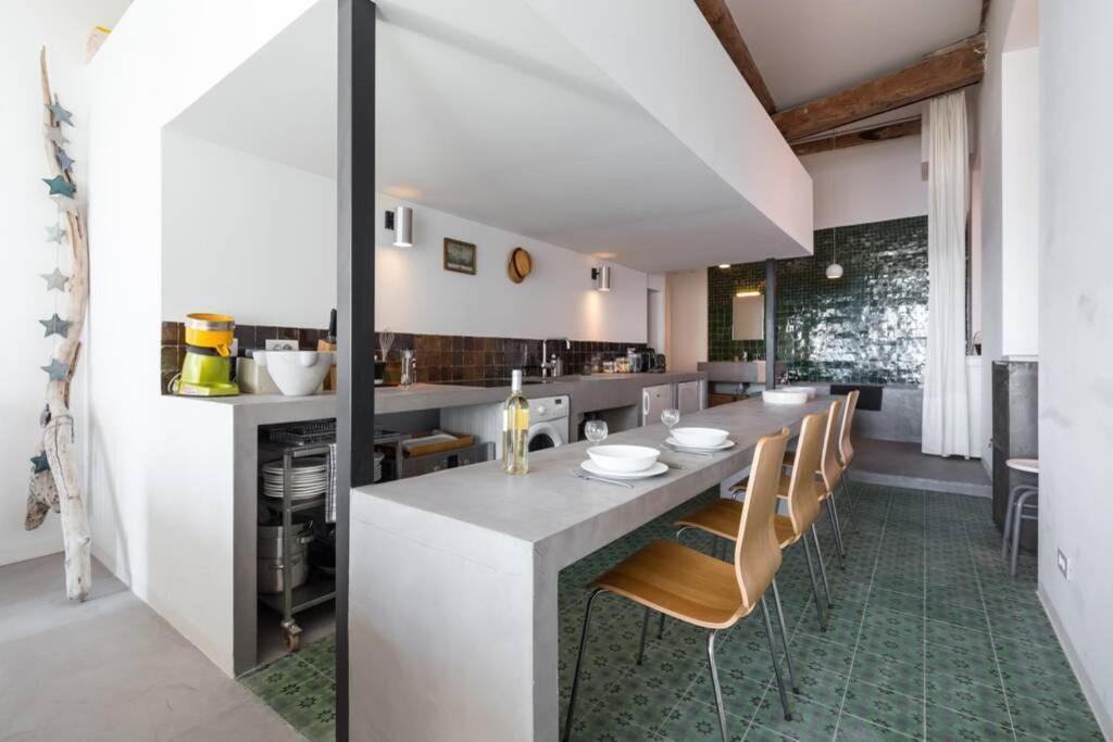 尼斯06J - Superb Duplex Loft With Ac - Sea View公寓 外观 照片