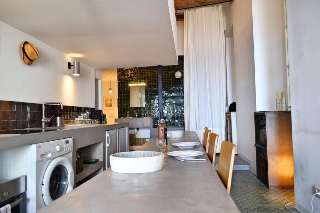 尼斯06J - Superb Duplex Loft With Ac - Sea View公寓 外观 照片