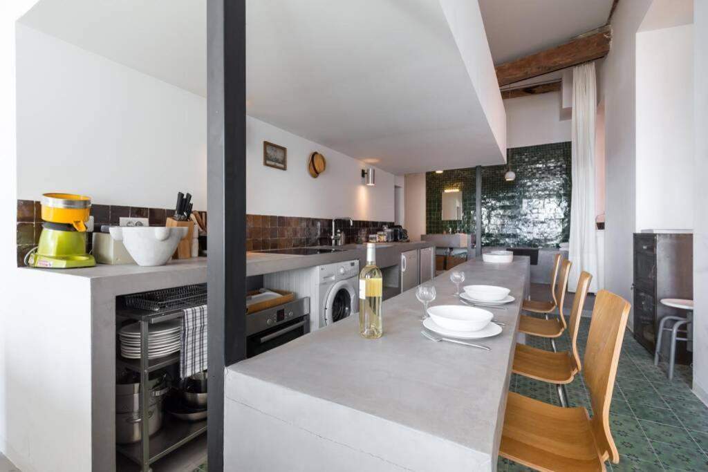 尼斯06J - Superb Duplex Loft With Ac - Sea View公寓 外观 照片